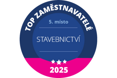 Znovu jsme obhájili titul Top Zaměstnavatelé v kategorii Stavebnictví