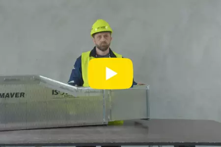 CLIMAVER – Napojení na čtyřhranné potrubí