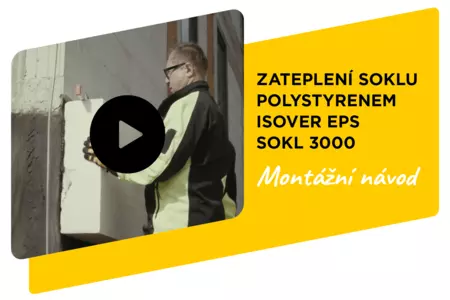 Zateplení soklu polystyrenem Isover EPS Sokl 3000