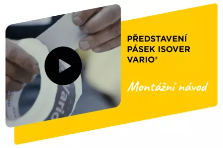 Představení pásek Isover Vario
