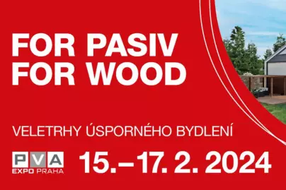 Veletrhy úsporného bydlení FOR PASIV / FOR WOOD 2024