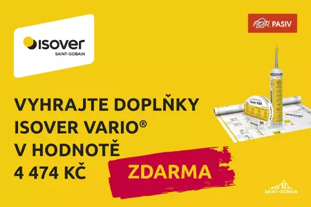 Vyhrajte výrobky Isover Vario® v hodnotě 4 474 Kč!