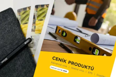 Od 1. 9. 2025 začíná platit nový ceník našich výrobků