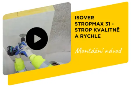 Montážní návod Isover Stropmax 31 - Strop kvalitně a rychle