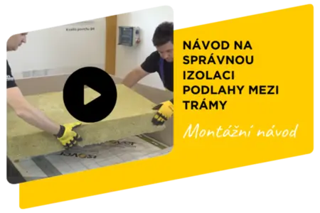 Návod na správnou izolaci podlahy mezi trámy