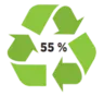 Recyklované sklo