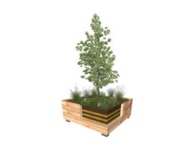 Soliterní květináč