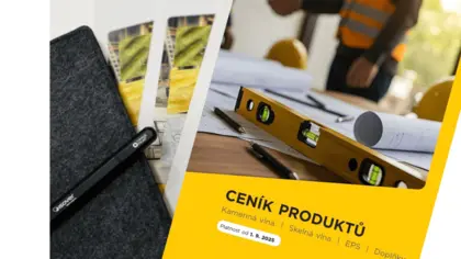 Od 1. 9. 2025 začíná platit nový ceník našich výrobků