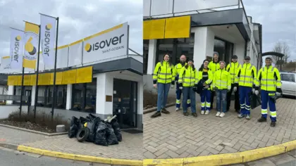 Isover v Častolovicích se zapojil do akce „Ukliďme Česko“