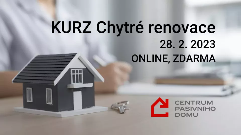 online kurz Chytrá renovace