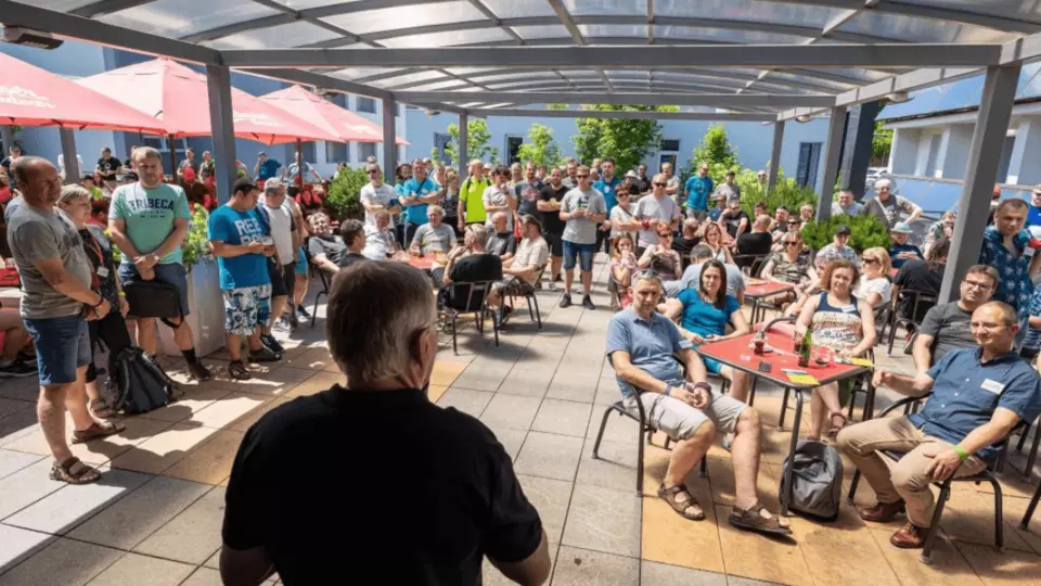 Na konci června proběhlo 1. celodivizní letní setkání zaměstnanců