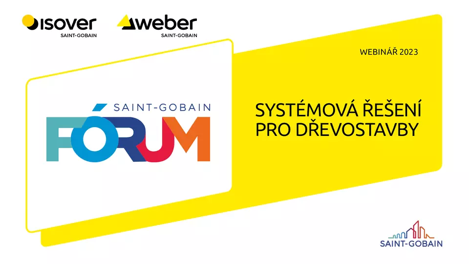 Webinář: Systémová řešení pro dřevostavby