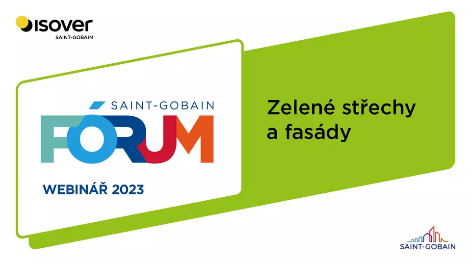 Webinář: Zelené střechy a fasády
