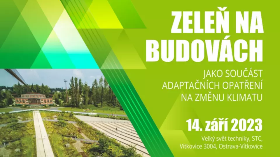Konference Zeleň na budovách 2023