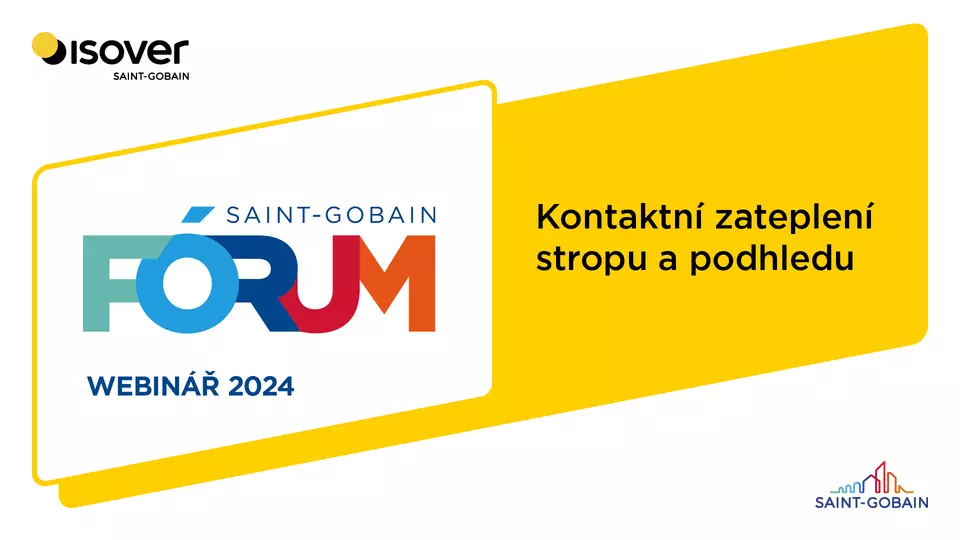 Webinář: Kontaktní zateplení stropu a podhledu