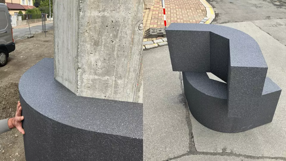 Atypické prvky z polystyrenu
