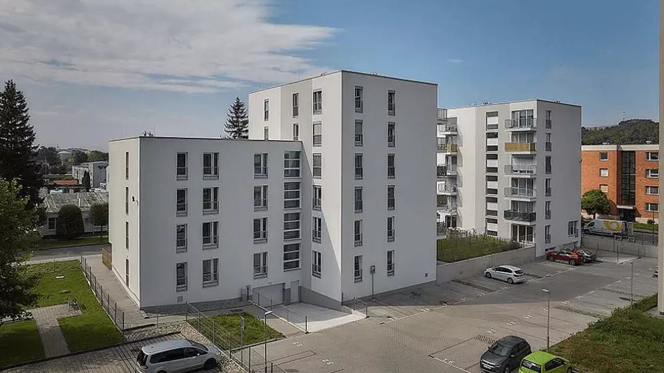 Bílé domy Otrokovice