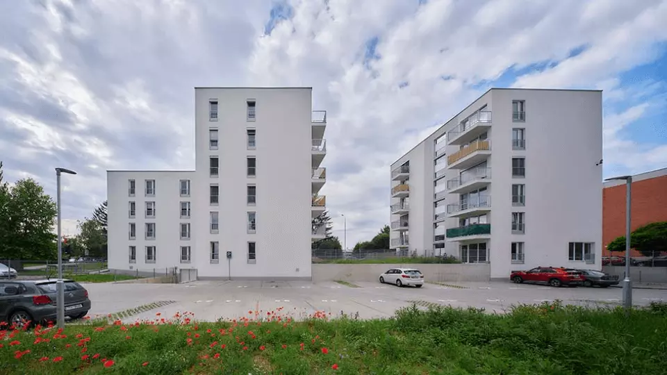 Bílé domy Otrokovice