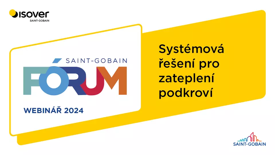 Webinář: Systémová řešení pro zateplení podkroví