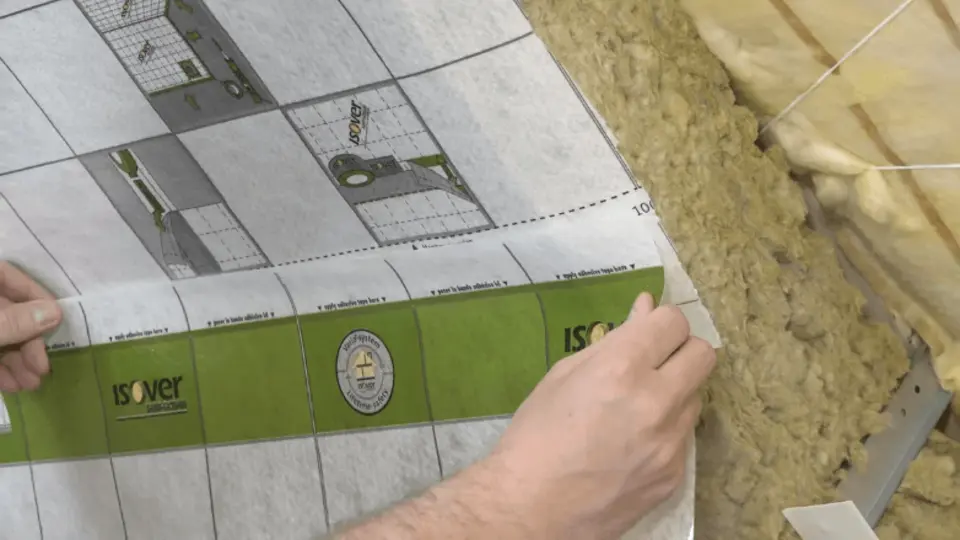 Lepení fólie v ploše