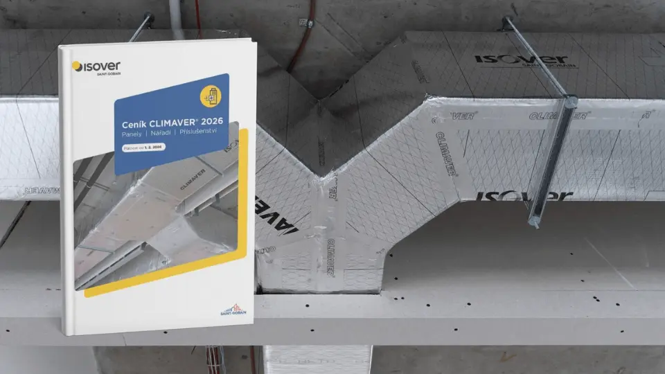 Nový ceník produktů systému CLIMAVER®
