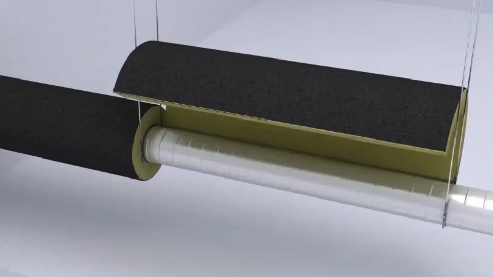 Montáž izolačních pouzder U Protect Vent Sections.