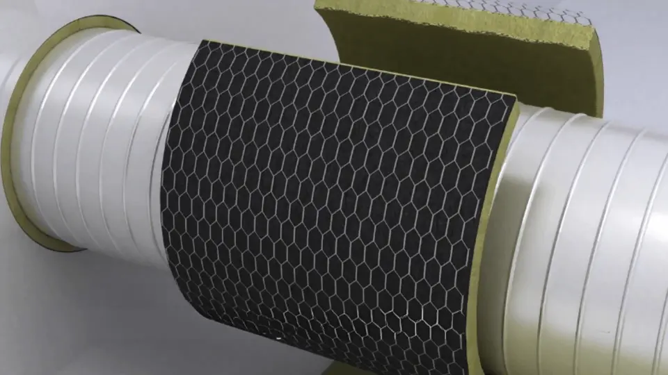 Montáž rohoží na pletivu U Protect Wired Mat.