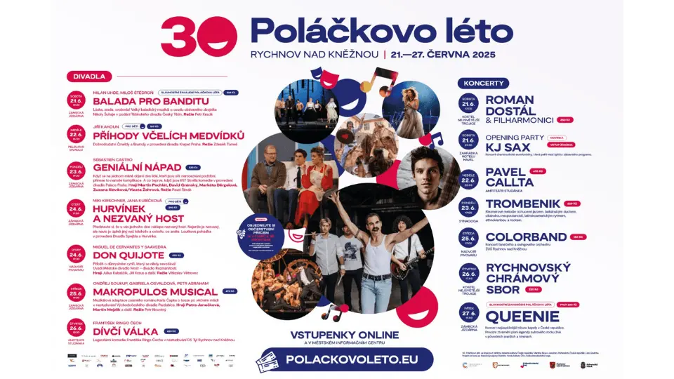 Isover podpořil festival Poláčkovo léto v Rychnově nad Kněžnou