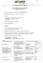 Max 30.pdf Isover Multimax 30 | Isover