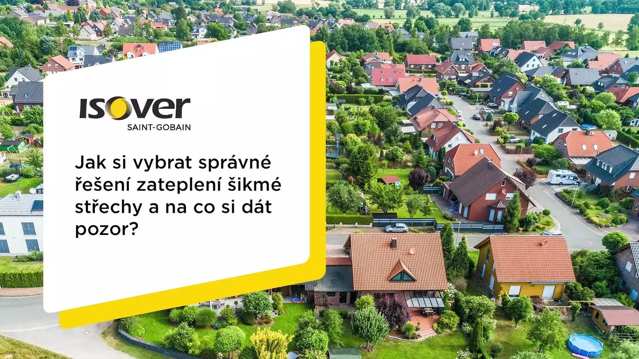 Jak si vybrat správné řešení pro zateplení šikmé střechy a na co si dát pozor? thumbnail