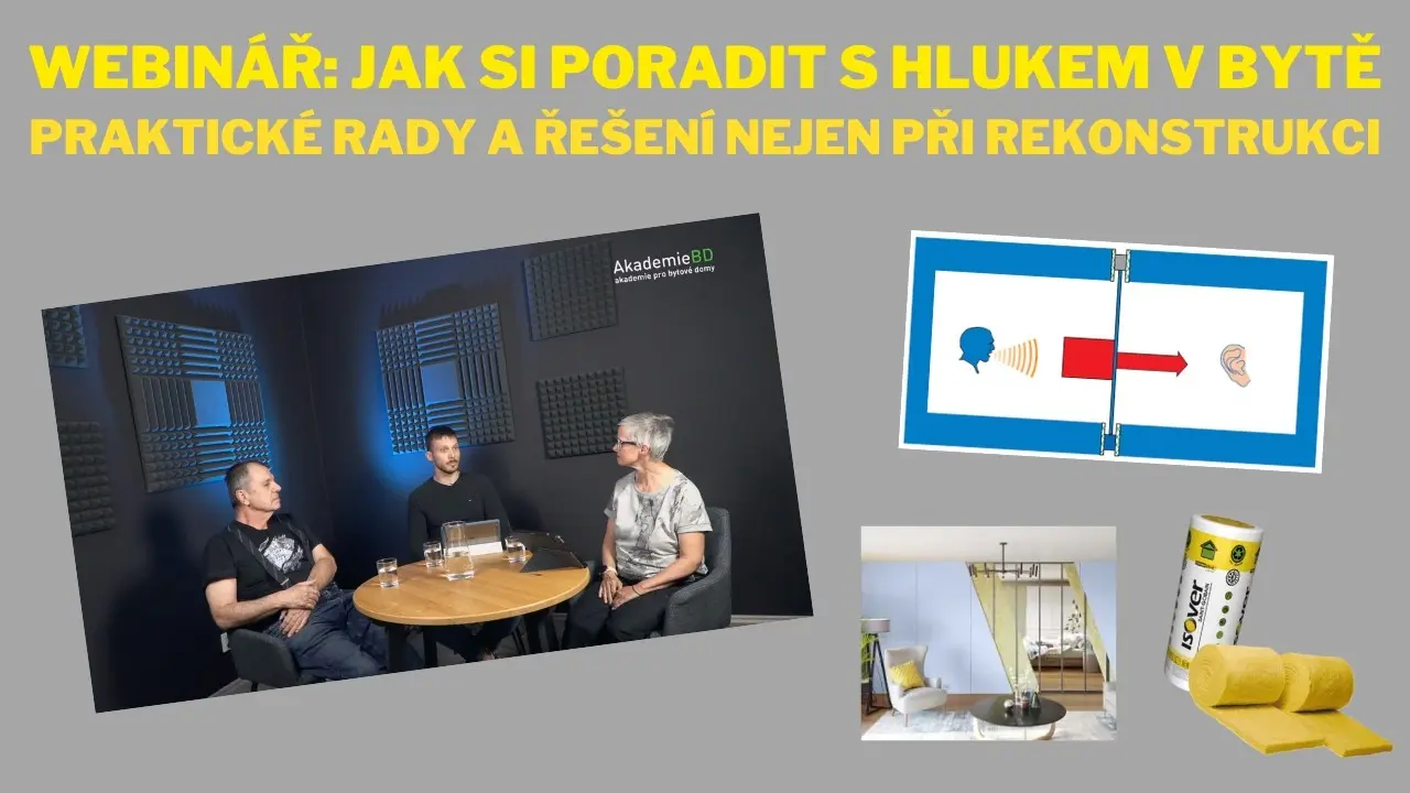 Webinář: Jak si poradit s hlukem v bytě | Praktické rady a řešení nejen při rekonstrukci thumbnail